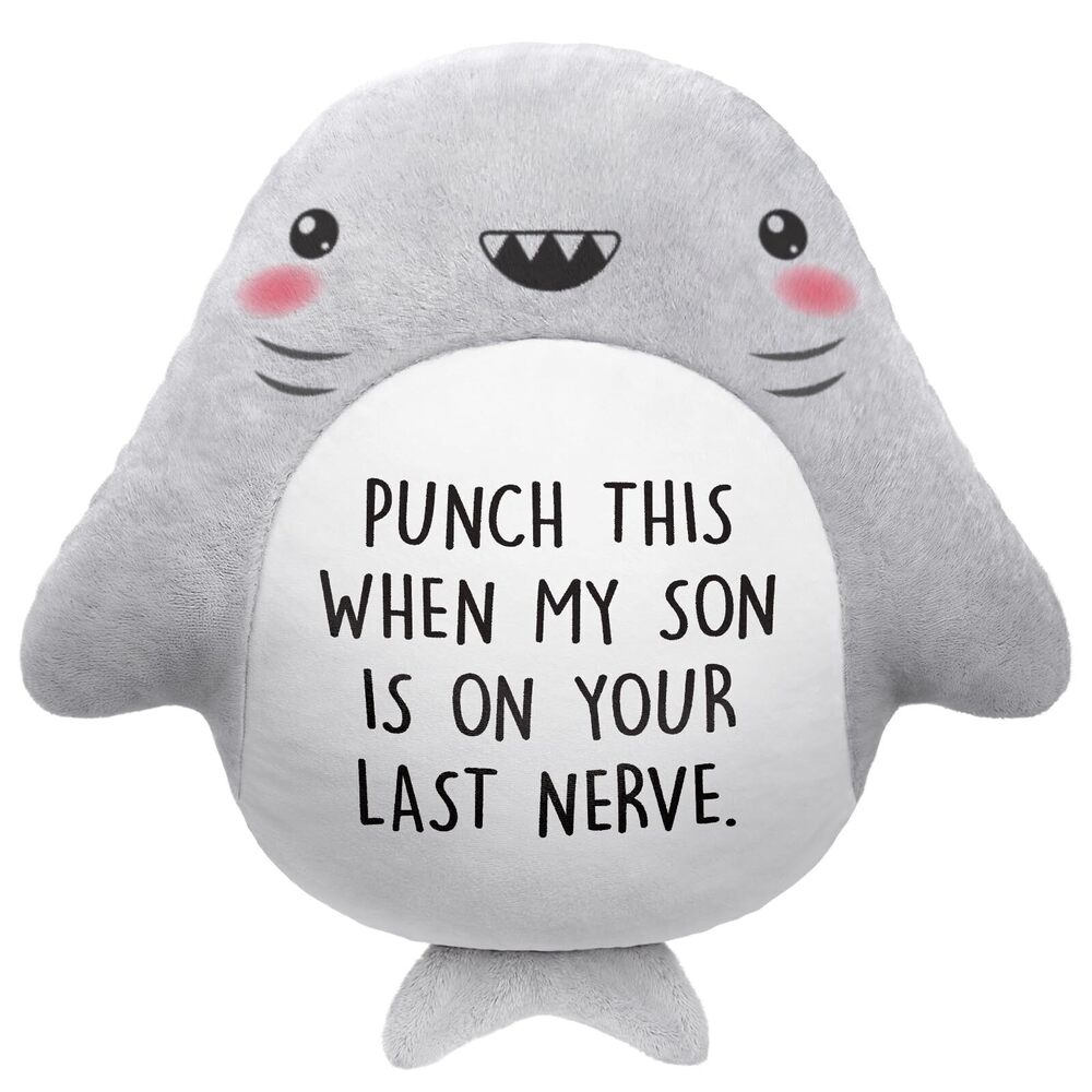 9504 Funny Daughter in Law Gifts Novelty Cute Shark Pillow